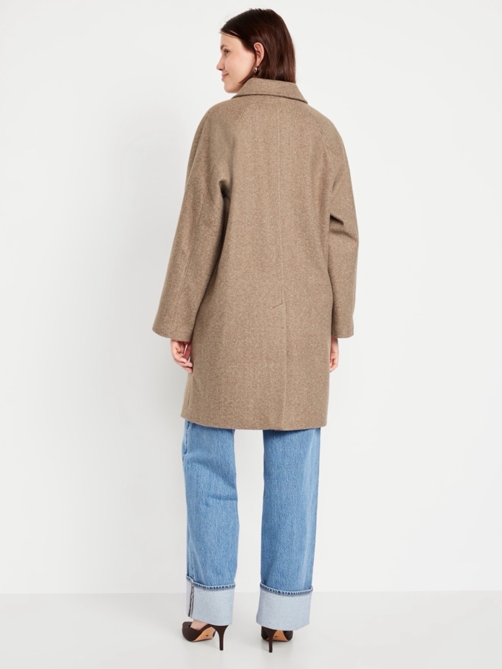 Sierra Oak Long Coat - Old Navy - Picture 2 of 2